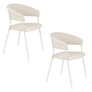   Curved-Back Dining Armchairs (2) | Oroa.com