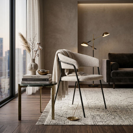   Curved-Back Dining Armchairs (2) | Oroa.com