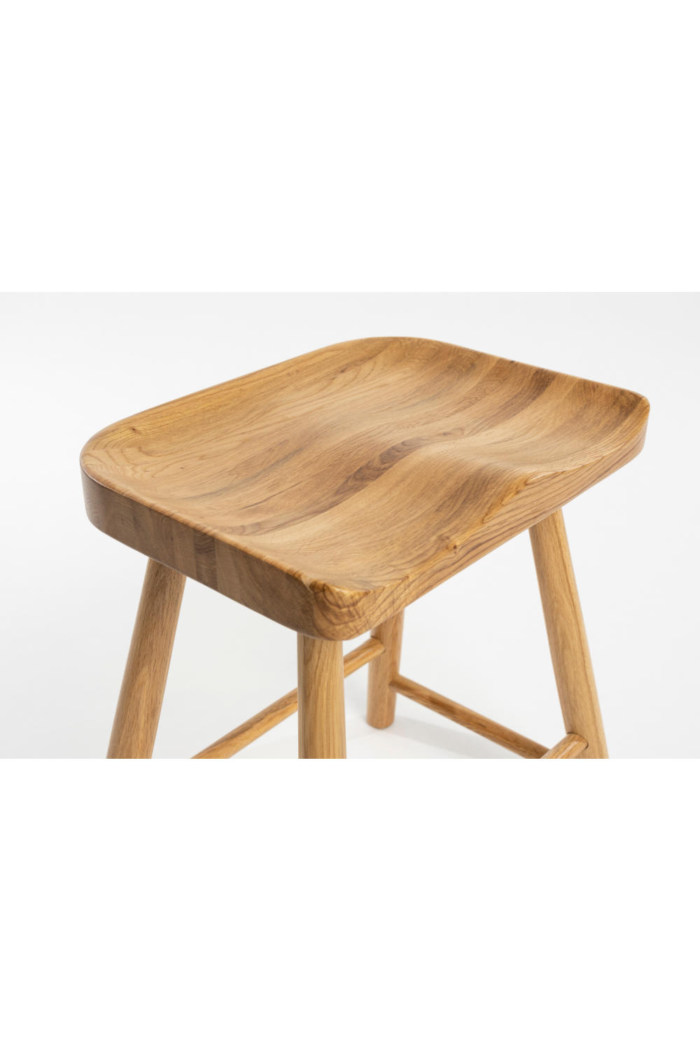 Solid Oak Stool | DF Vander | OROA.com