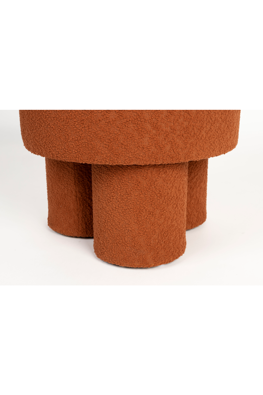Bouclé Modern Stool | DF Marcos | OROA.com