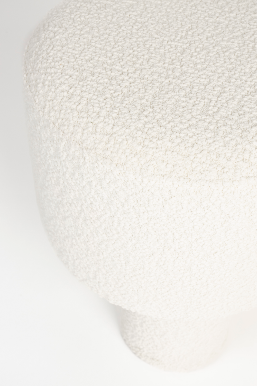 Bouclé Modern Stool | DF Marcos | OROA.com