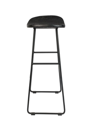 Black Saddle Counter Stool | DF Tangle | OROA.com