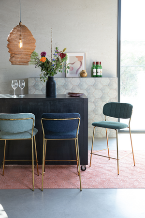 Upholstered Counter Stools (2) | DF Jolien | Oroa.com