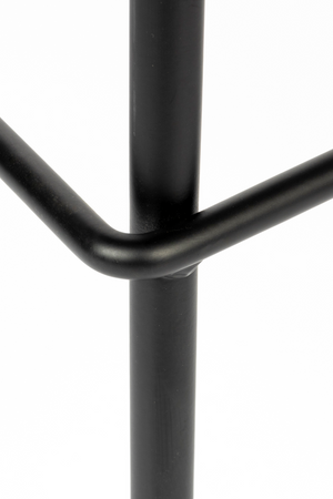   White Bouclé Counter Stools (2) | Oroa.com