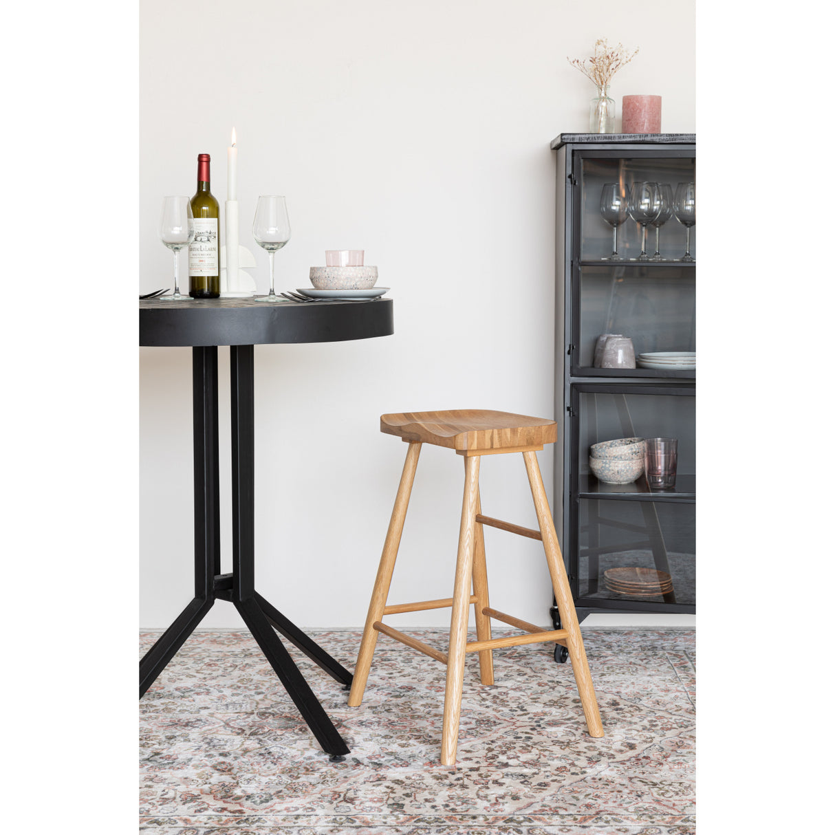   Modern furniture - Oak Wood Counter Stool - www.oroa.com | Oroa.com