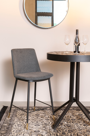 Modern Upholstered Counter Stools (2) | DF Lionel | OROA.com