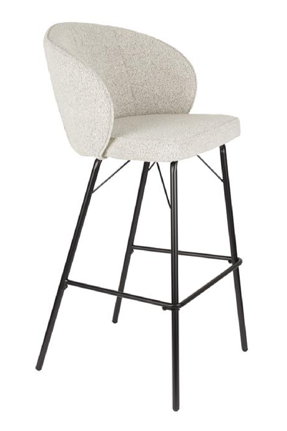 Upholstered Bar Stool Set (2) | DF Joa | OROA.com