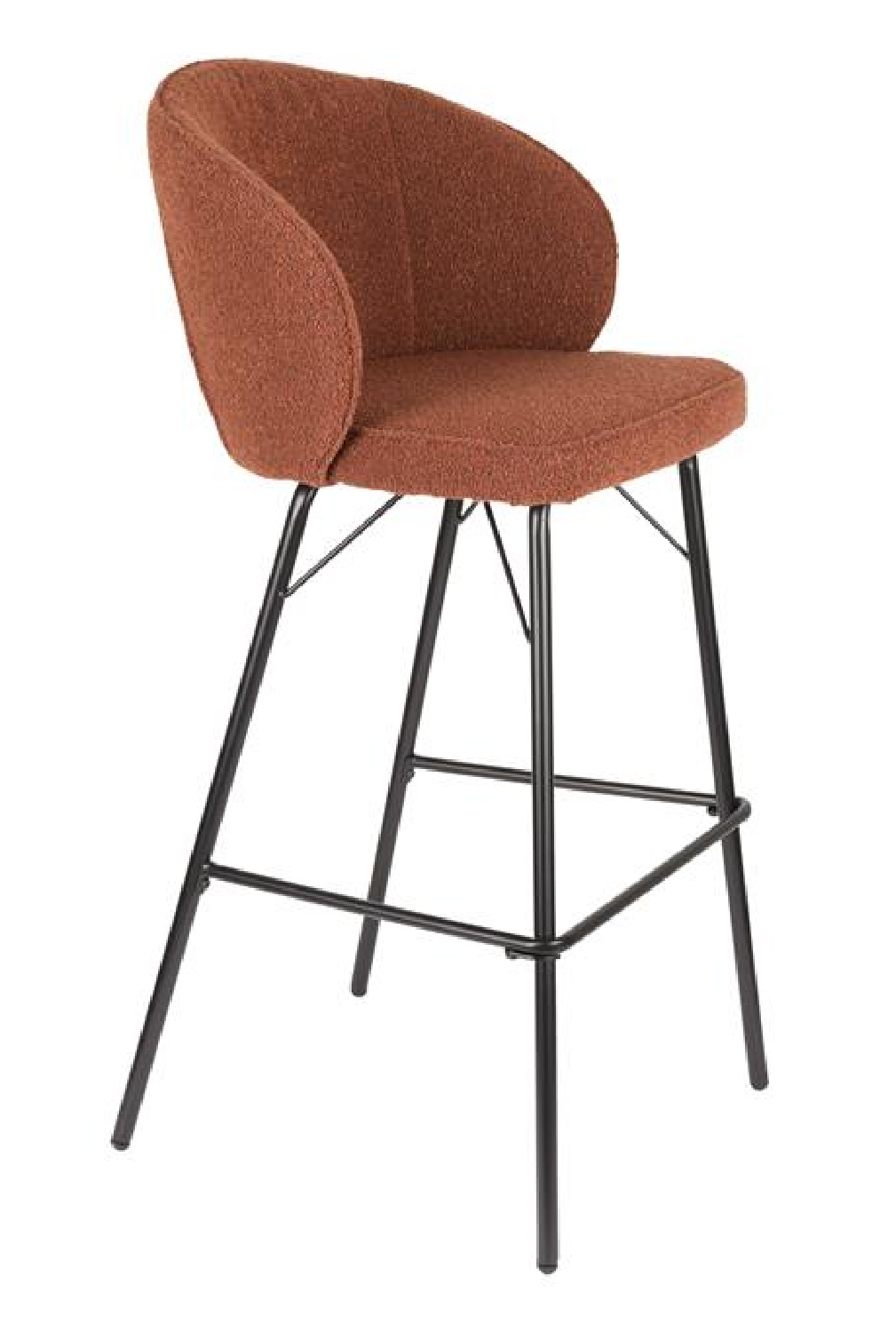 Upholstered Bar Stool Set (2) | DF Joa | OROA.com