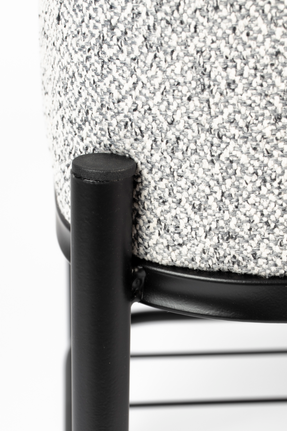 Gray Upholstered Bench | DF Milou | OROA.com