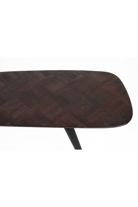 Brown Teak Bench | DF Webster | OROA.com