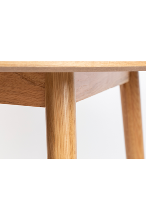 Round Natural Wood Dining Table | DF Fabio | OROA.com