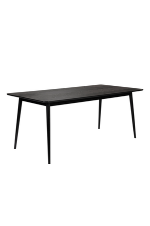 Rectangular Black Dining Table | DF Fabio | OROA.com