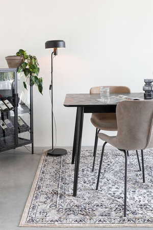 Rectangular Black Dining Table | DF Fabio | OROA.com