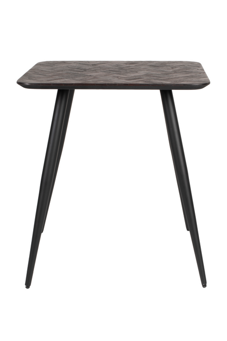Brown Teak Bistro Table | DF Webster | OROA.com