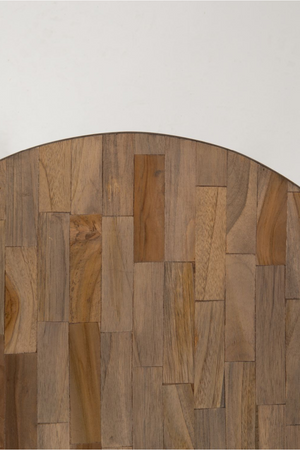 Round Teak Coffee Table | DF Suri | Oroa.com