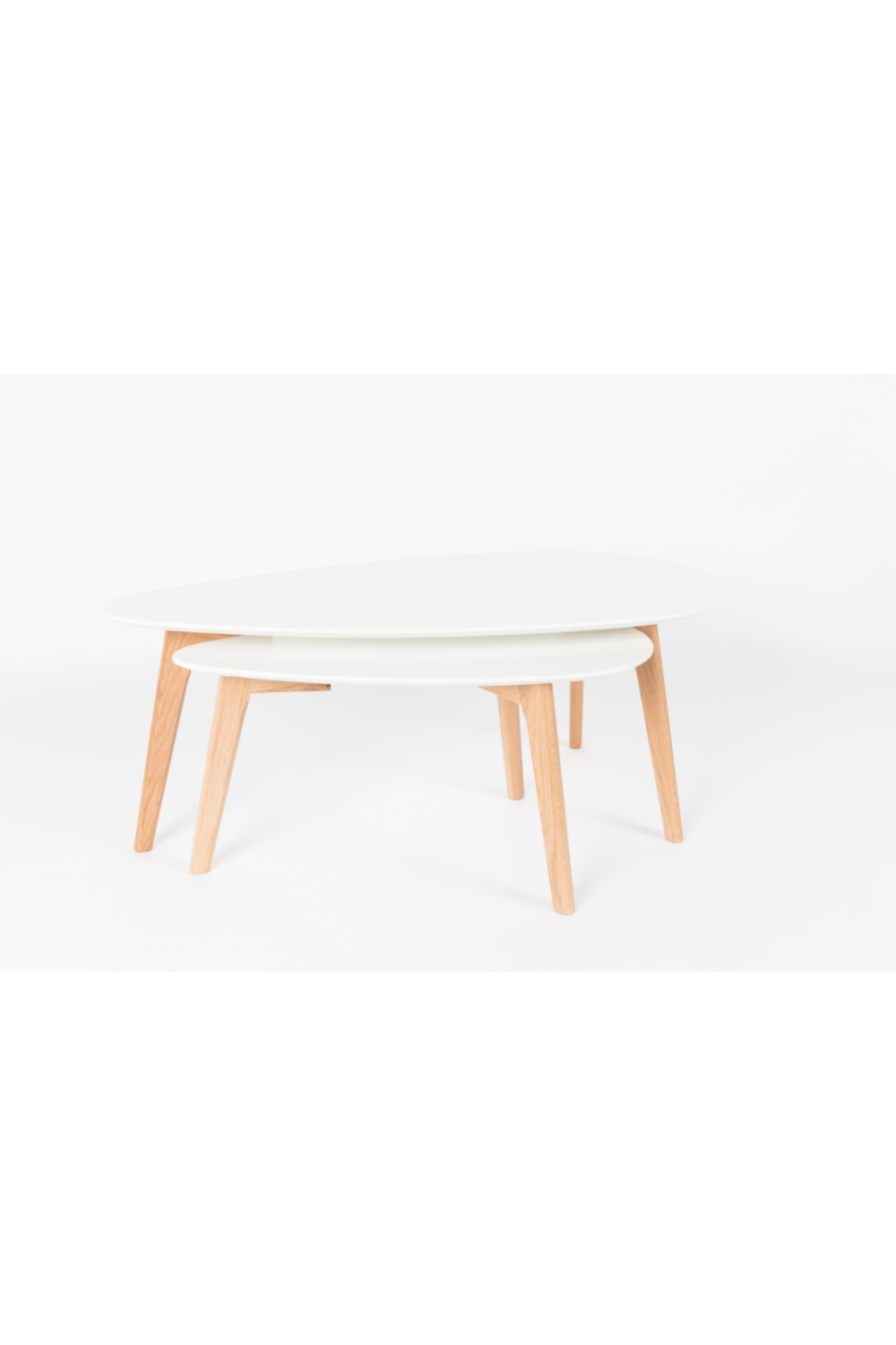 White Nesting End Tables | DF Drop | OROA.com