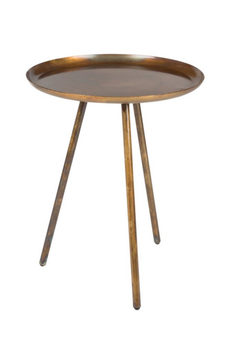 Copper Tripod Side Table | DF Frost | OROA.com