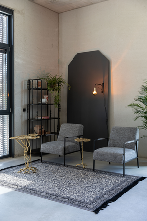 Art Deco Leaf Side Table | DF Lily | OROA.com