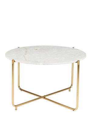 Round Marble Coffee Table | DF Timpa | OROA.com