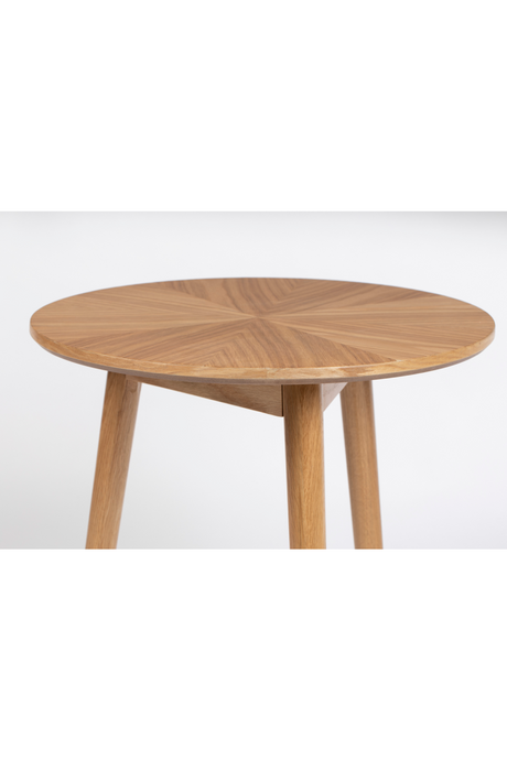 Round Wooden Side Table | DF Fabio | Oroa.com