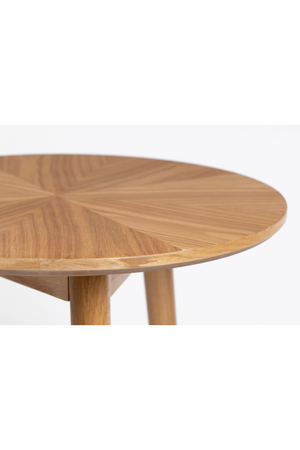 Round Wooden Side Table | DF Fabio | Oroa.com