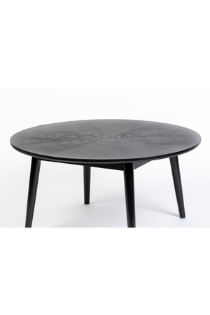 Round Oak Coffee Table | DF Fabio | Oroa.com