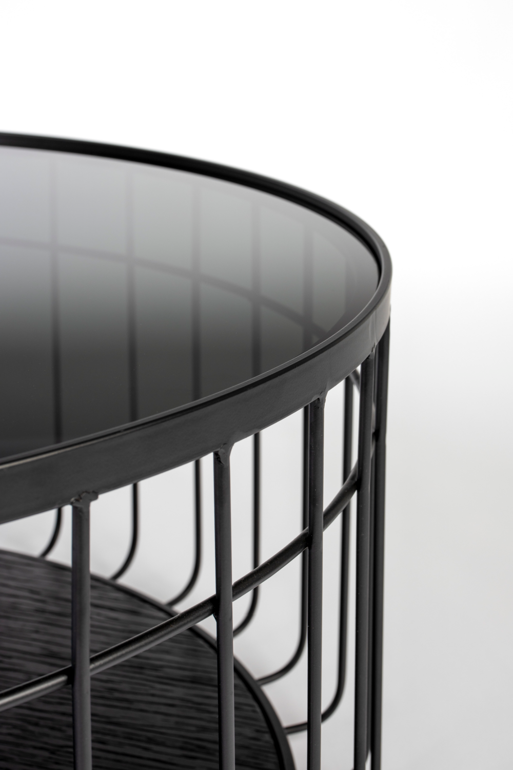 Black Industrial Coffee Table | DF Lance | OROA.com