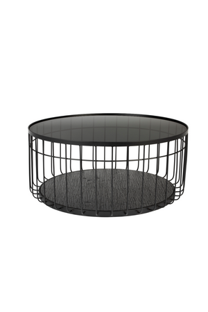 Black Industrial Coffee Table | DF Lance | OROA.com