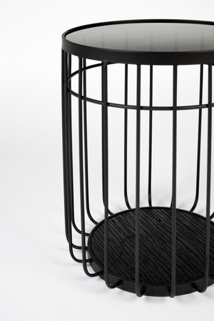 Black Industrial Side Table | DF Lance | Oroa.com