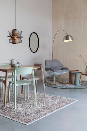 Minimalist Pedestal Side Table L | DF Ringar | OROA.com