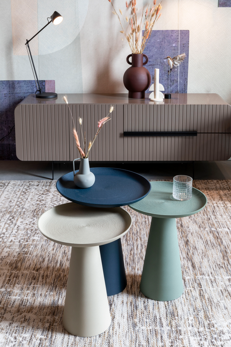 Modern Pedestal Side Table M | DF Ringar | OROA.com