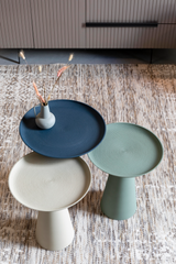 Modern Pedestal Side Table M | DF Ringar | OROA.com