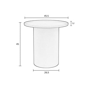   Modern European furniture - Round Side Table - www.oroa.com | Oroa.com