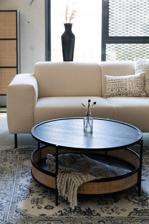 Modern Rattan Coffee Table | DF Makoto | OROA.com