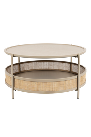 Modern Rattan Coffee Table | DF Makoto | OROA.com