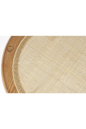 Natural Rattan Modern Side Table | DF Haru | OROA.com