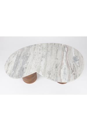 Marble Organic Coffee Table | DF Peli | OROA.com