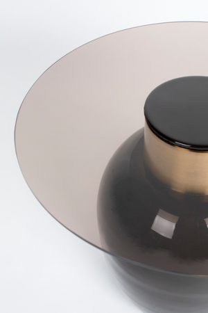 Glass Modern Side Table | DF Mohra | OROA.com