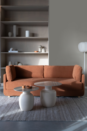 Beige Modern Side Table | DF Karula | OROA.com