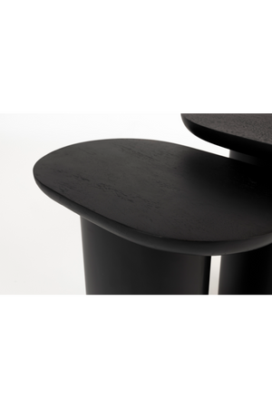 Black Mango Wood Side Tables (2) | DF Bela | OROA.com