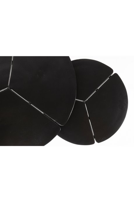 Black Aluminum Side Tables (2) | DF Kourdebour | OROA.com
