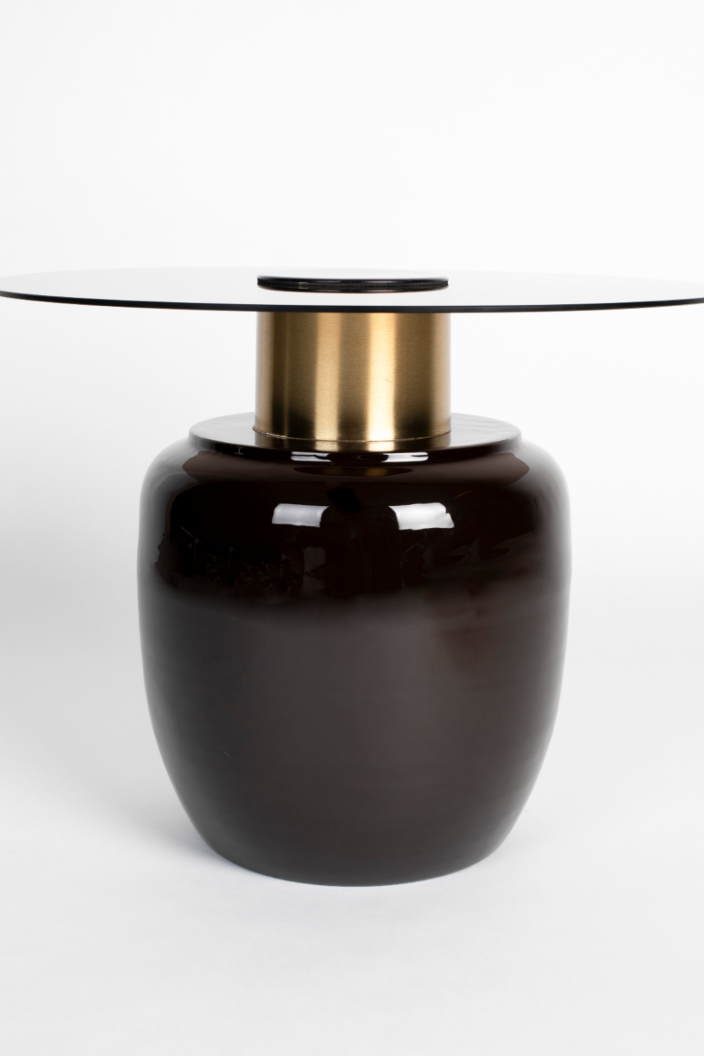 Glass Modern Side Table | DF Mohra | OROA.com
