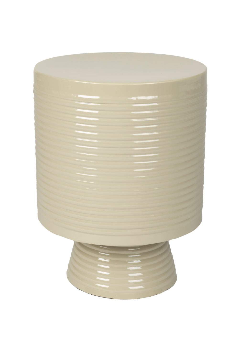 Beige Iron Side Table | DF Sven | OROA.com