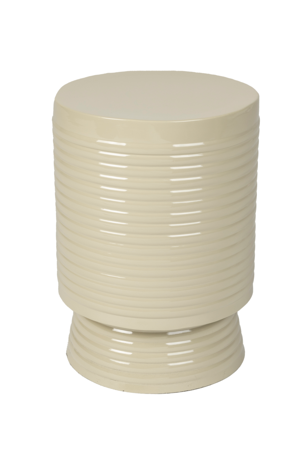 Beige Iron Side Table | DF Sven | OROA.com