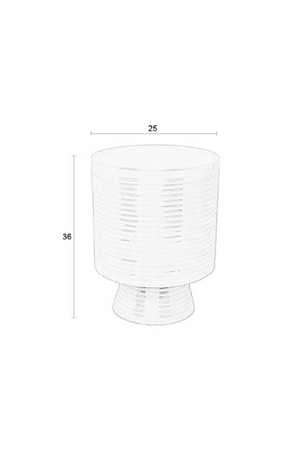 Green Iron Side Table | DF Sven | OROA.com