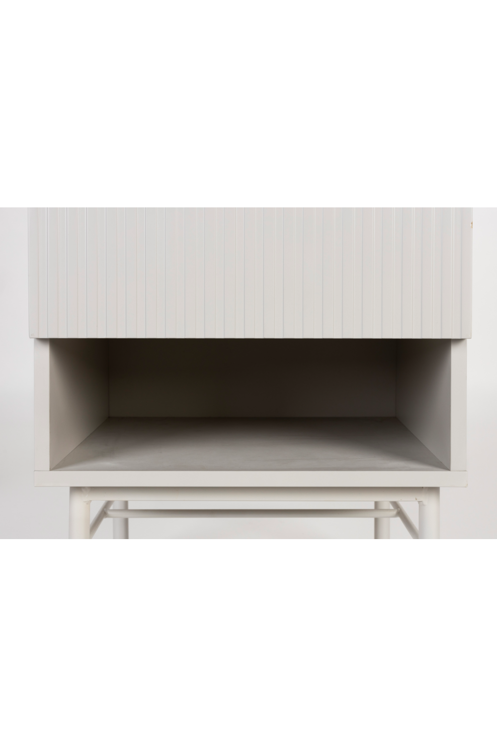 White Side Table/ Bed Stand | DF Cayo | OROA.com