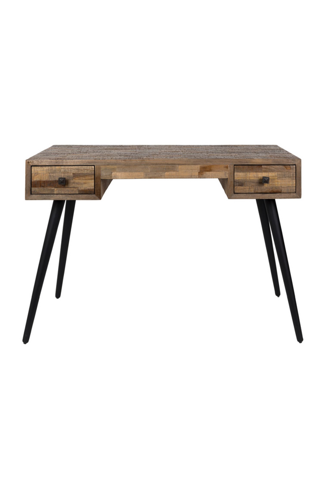 Recycled Teak Desk | DF Leo | OROA.com