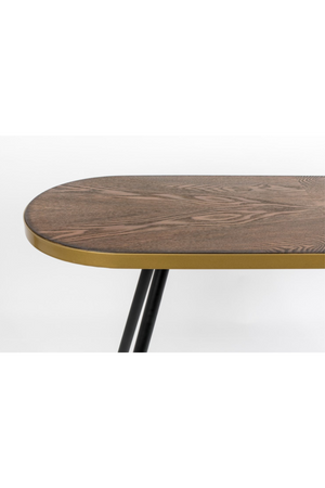 Gold Rim Console Table | DF Denise | OROA.com