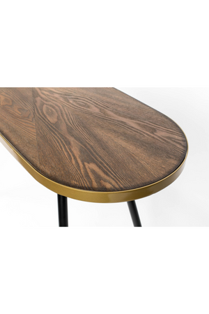 Gold Rim Console Table | DF Denise | OROA.com