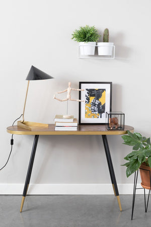 Gold Rim Console Table | DF Denise | OROA.com
